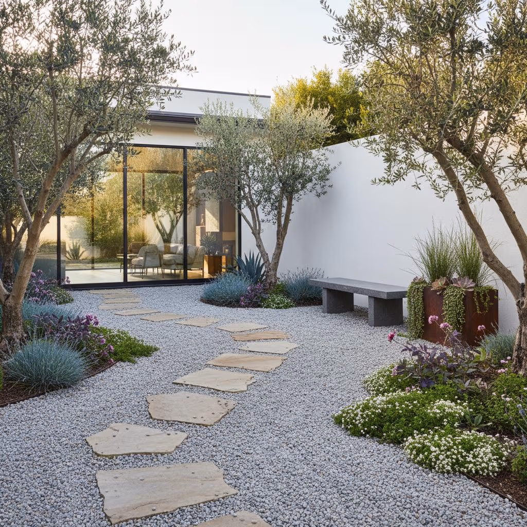 Image for Why Gravel Courtyards Lead 2025's No-Mow Trend