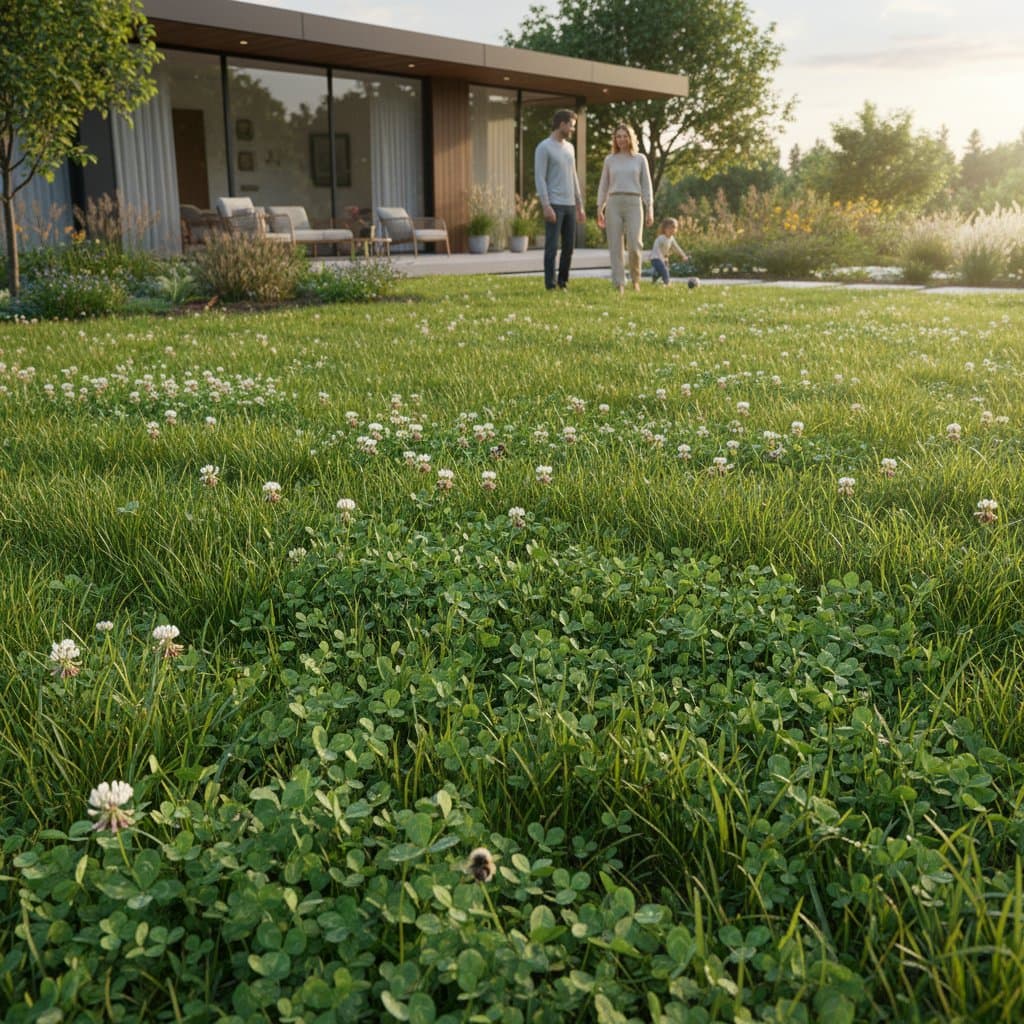 Image for Clover Lawns Cut Mowing in Half While Staying Green