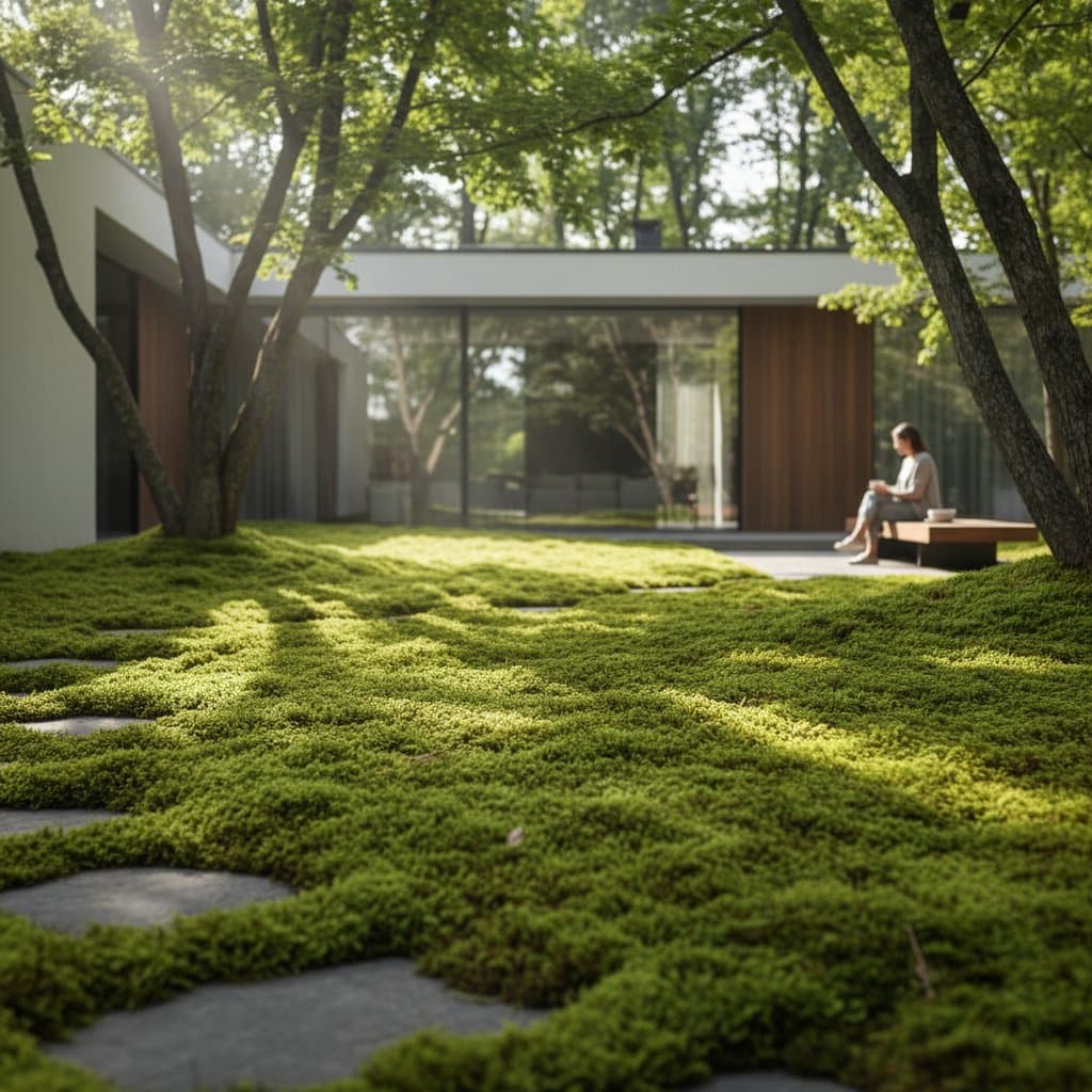 Image for Why Moss Lawns Need No Mowing or Weekly Watering