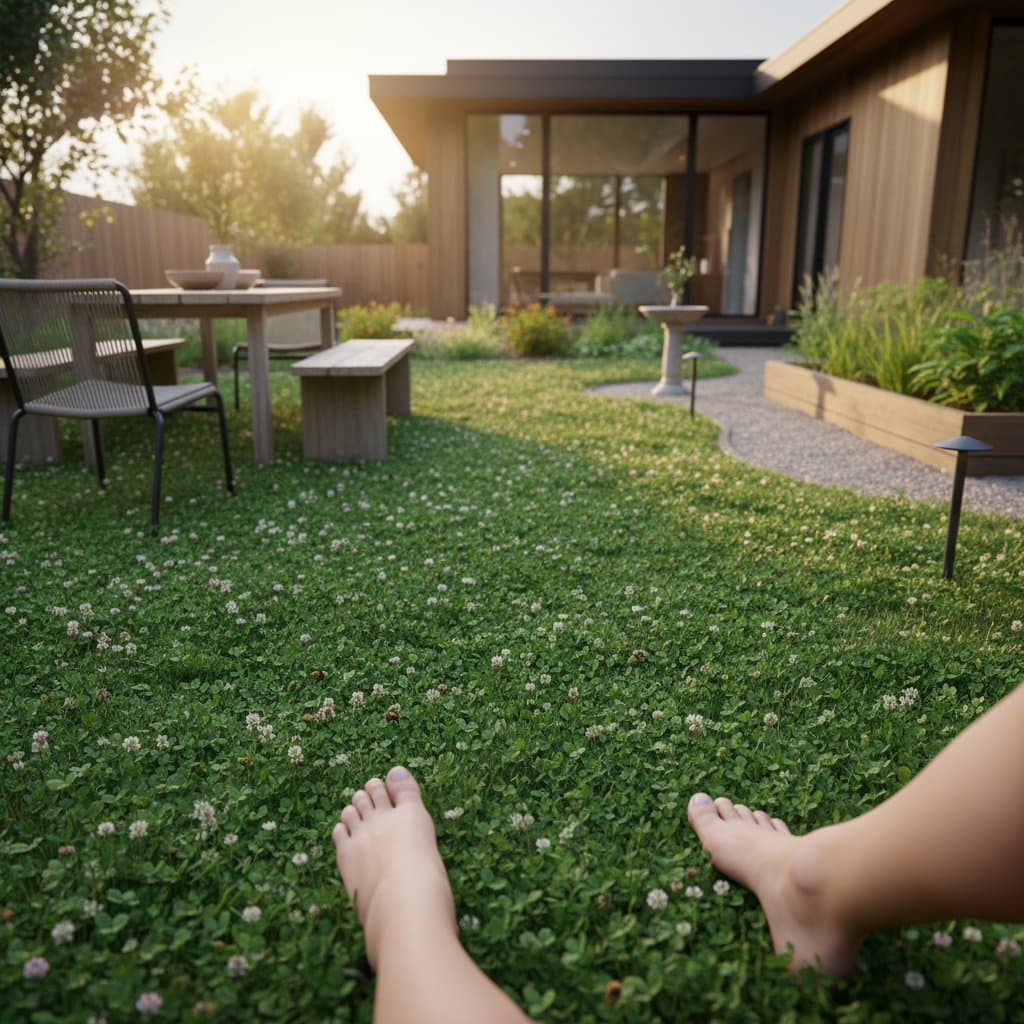 Image for Why Clover Lawns Beat Grass for Easy Yard Care