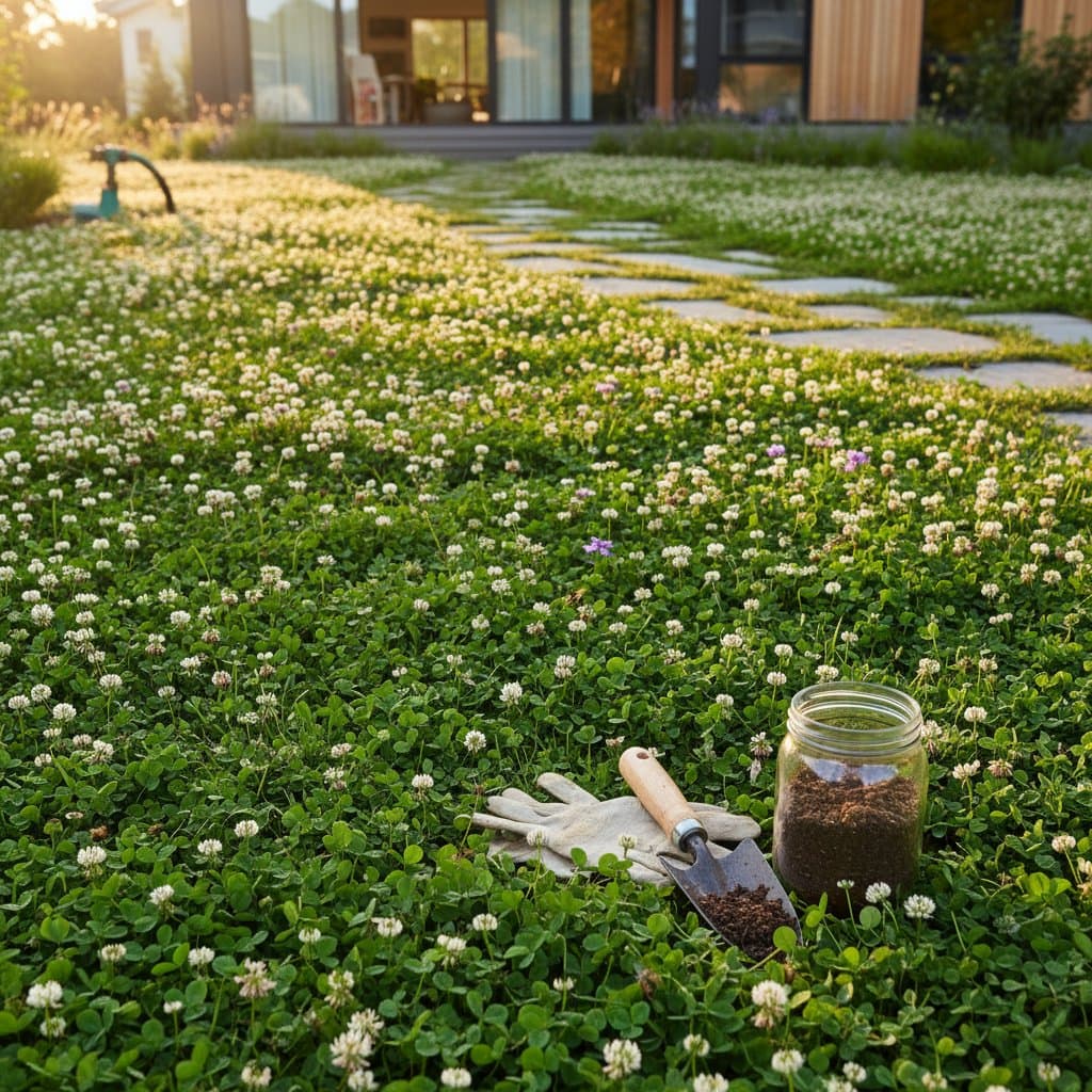 Featured image for Clover Lawns Cut Costs While Feeding Your Soil