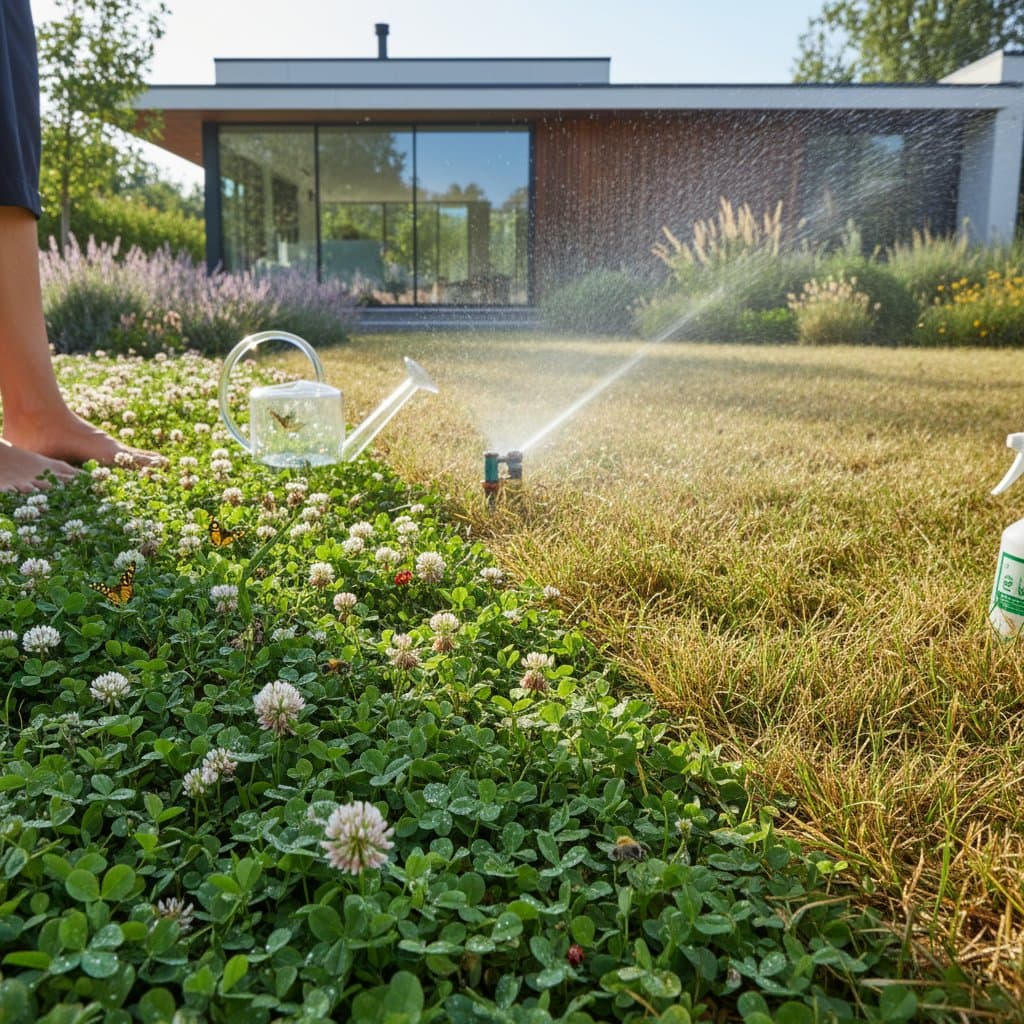Image for Why Clover Lawns Outshine Grass for Eco Yards