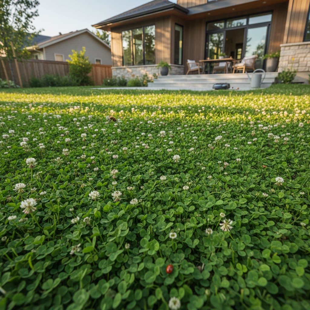 Image for Why Clover Lawns Replace Grass in 2025