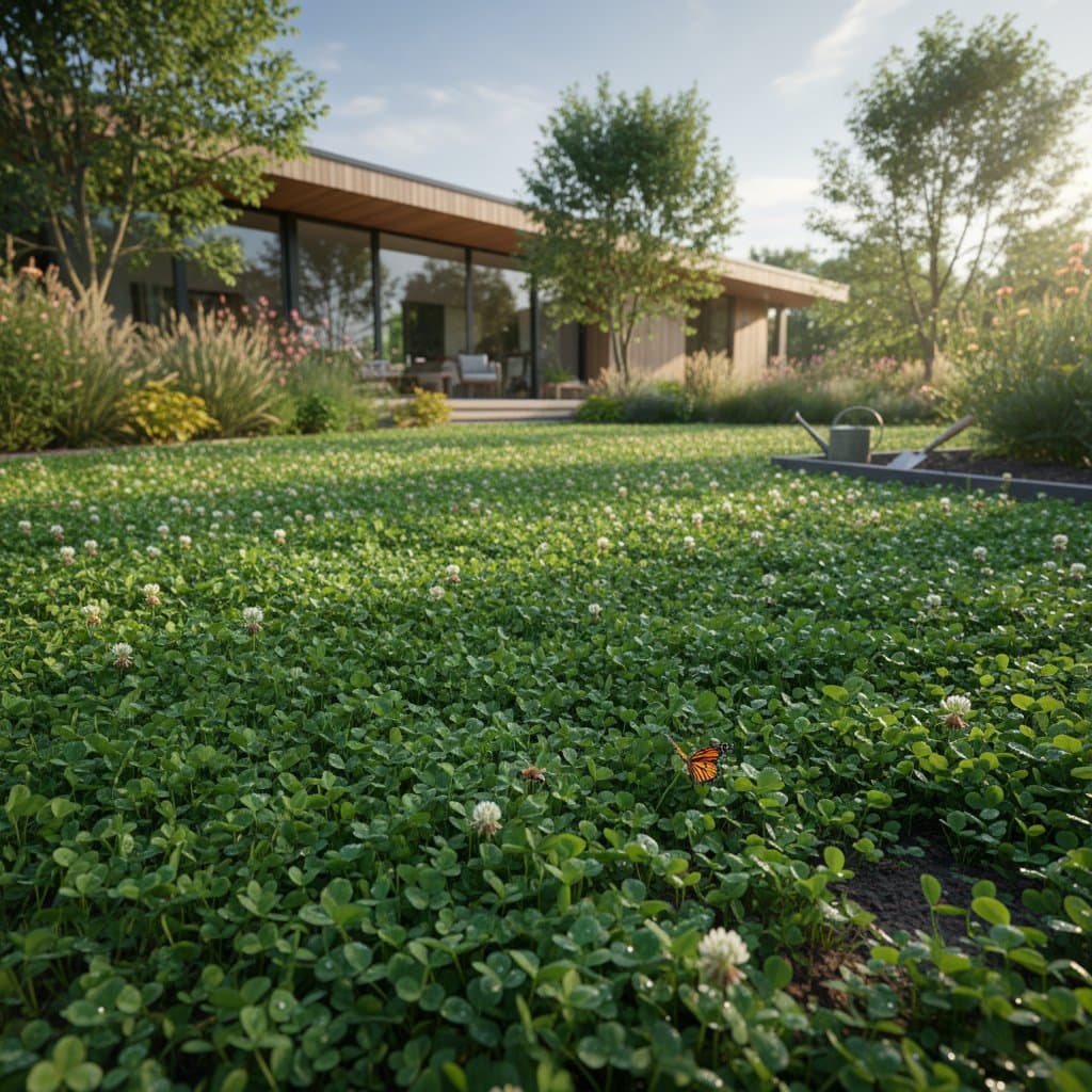 Featured image for Why Clover Lawns Stay Green When Grass Dies