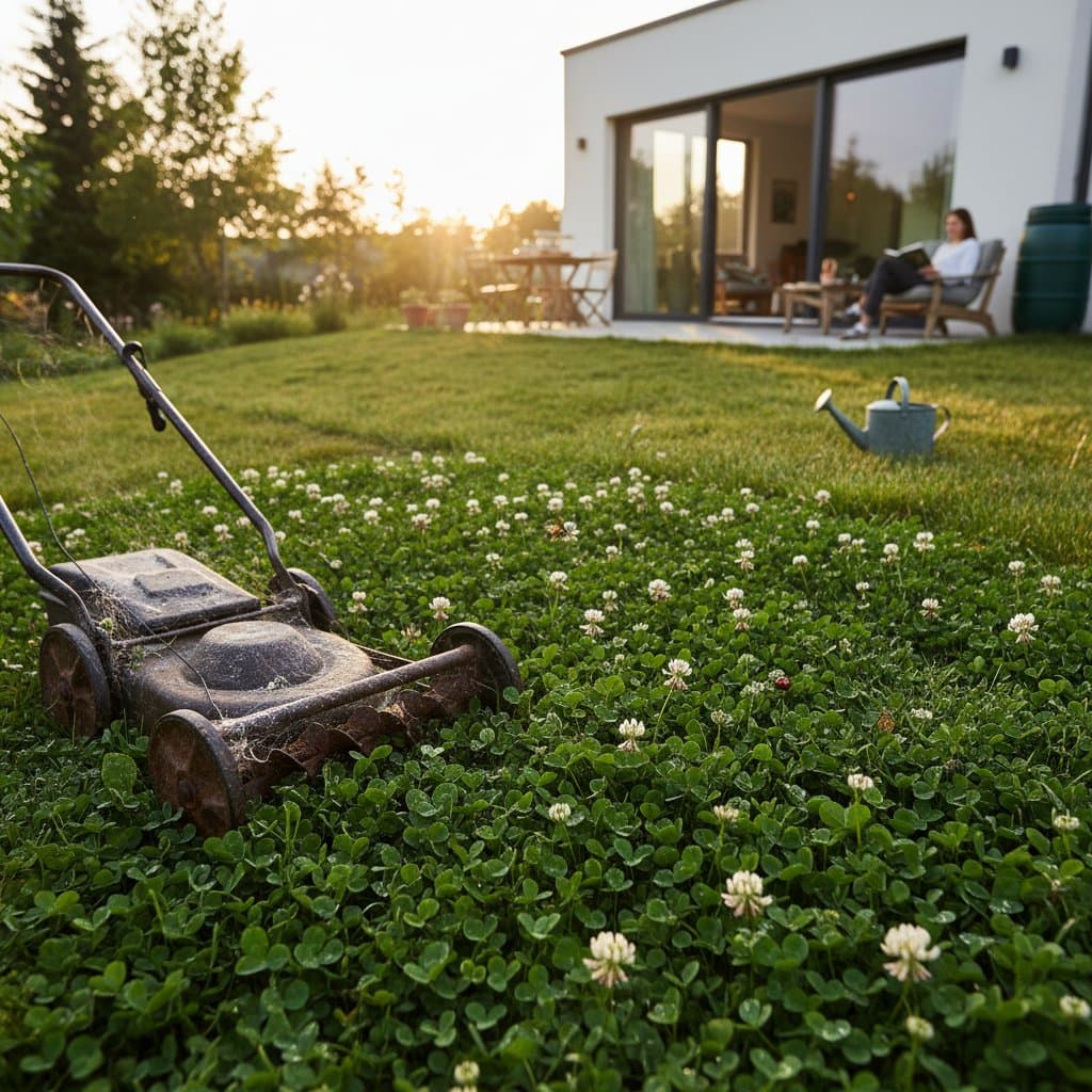 Image for Why Clover Lawns Need Less Work Than Grass