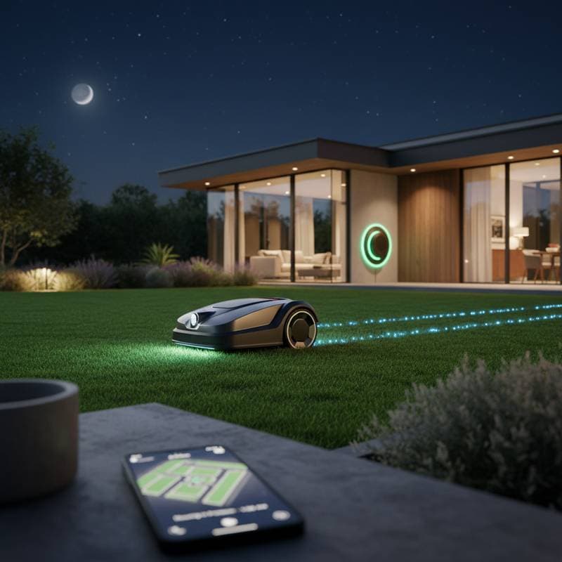 Image for Robotic Mowers Cut Your Lawn While You Sleep