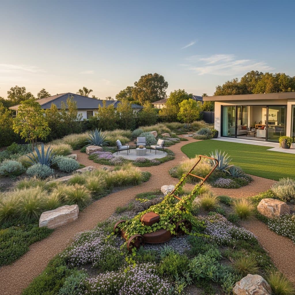 Image for Drought-Tolerant Swaps That Slash Mowing by 90%