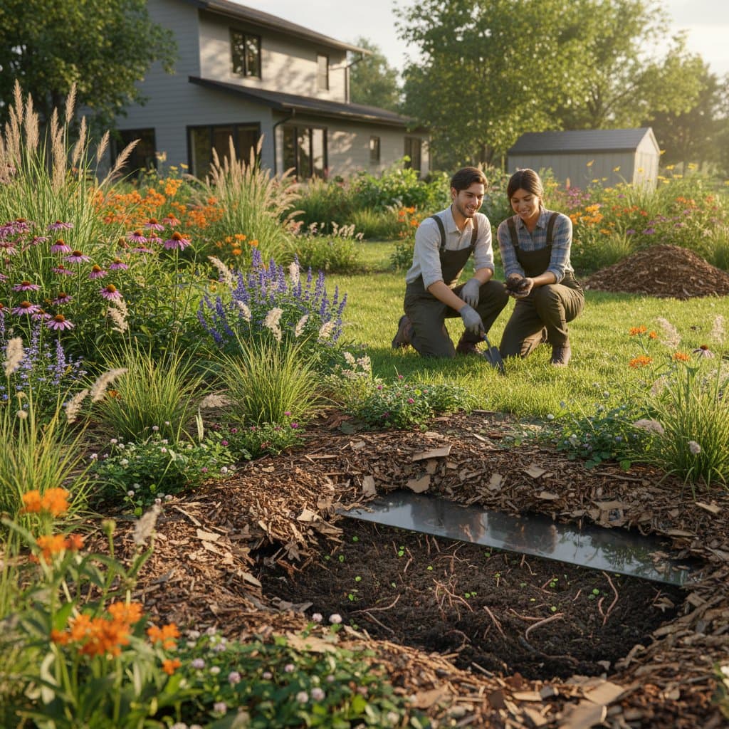 Image for Sheet Mulching Transforms Lawns Without Ripping Out Turf