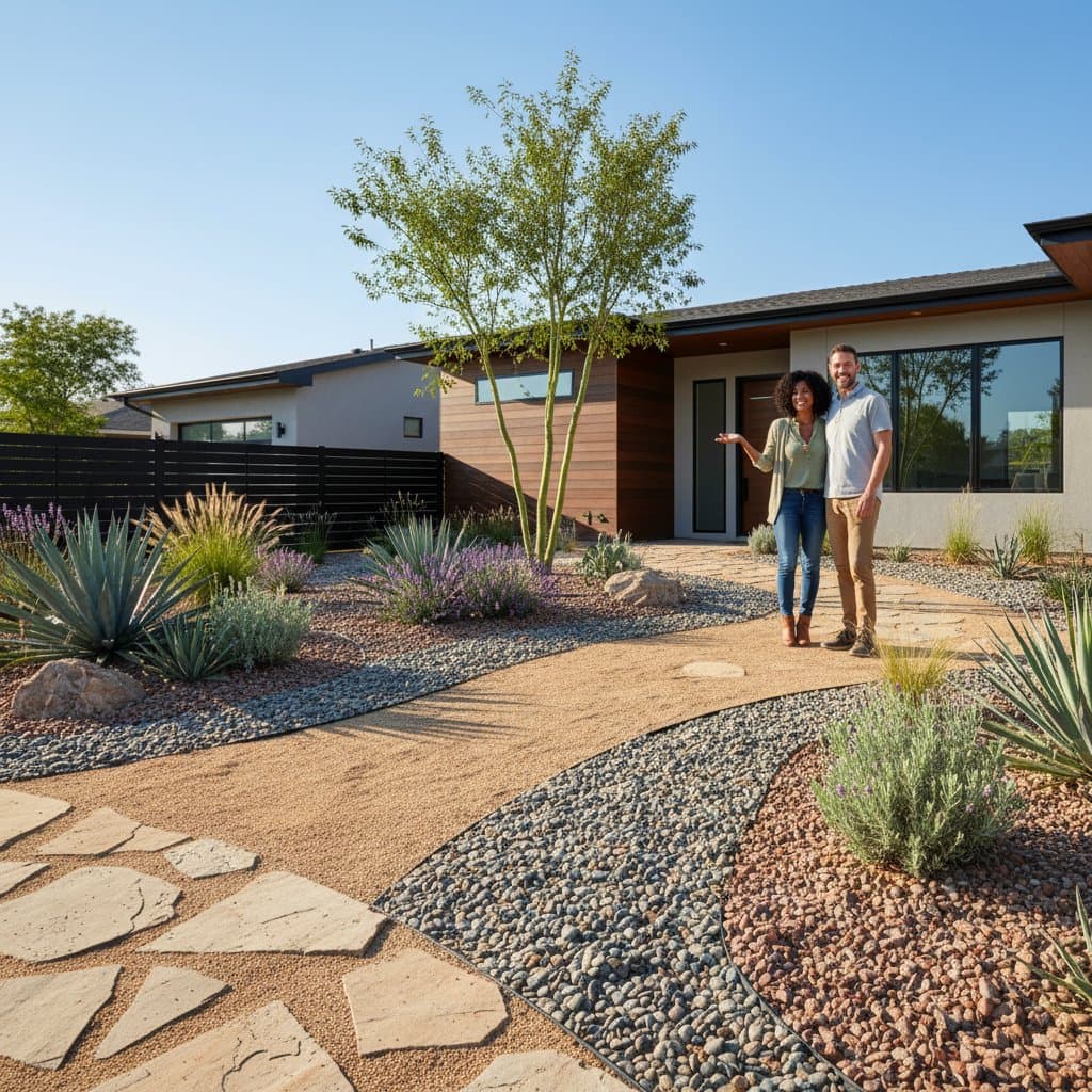Image for Gravel Yards Cut Water Bills 60% With Less Work