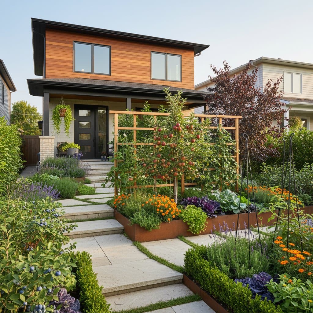 Featured image for Front Yards That Feed Families Replace Suburban Lawns