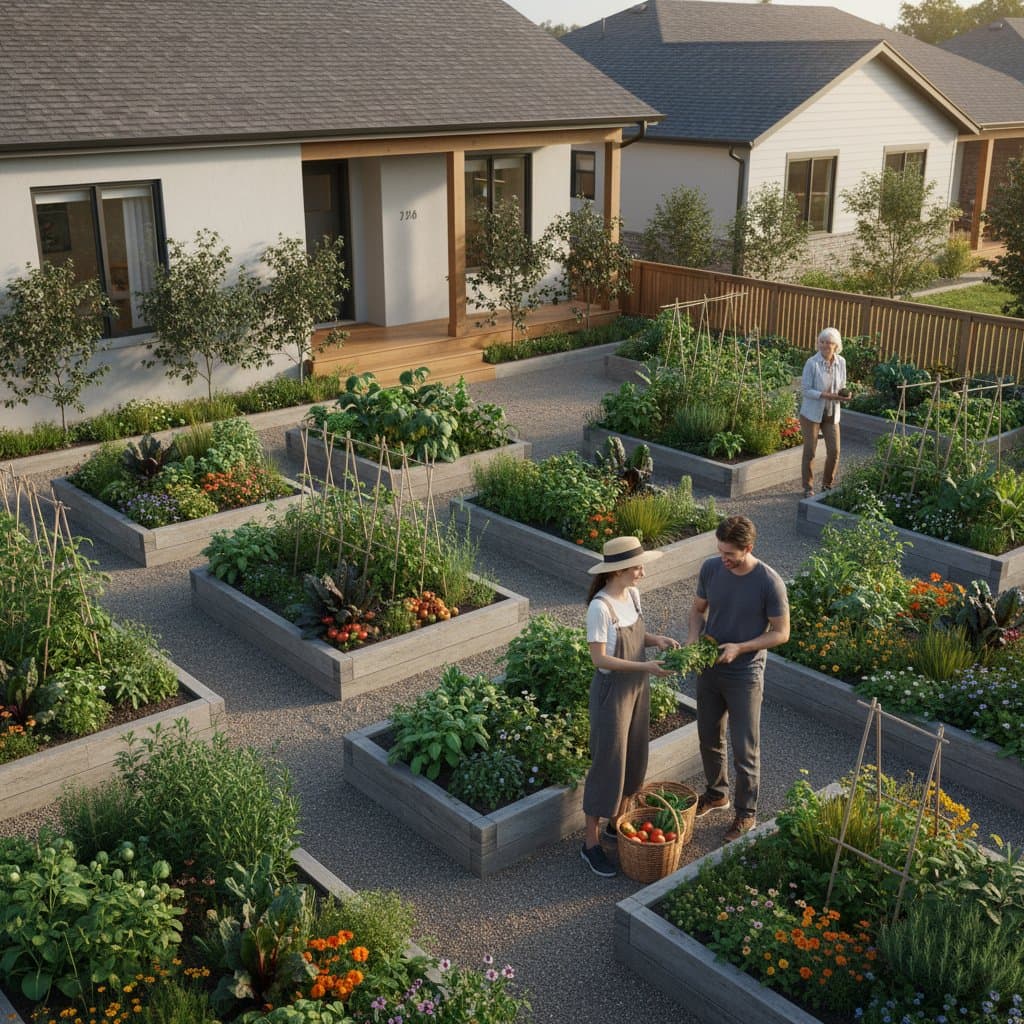 Image for Front Yards Replace Lawns with Food Gardens