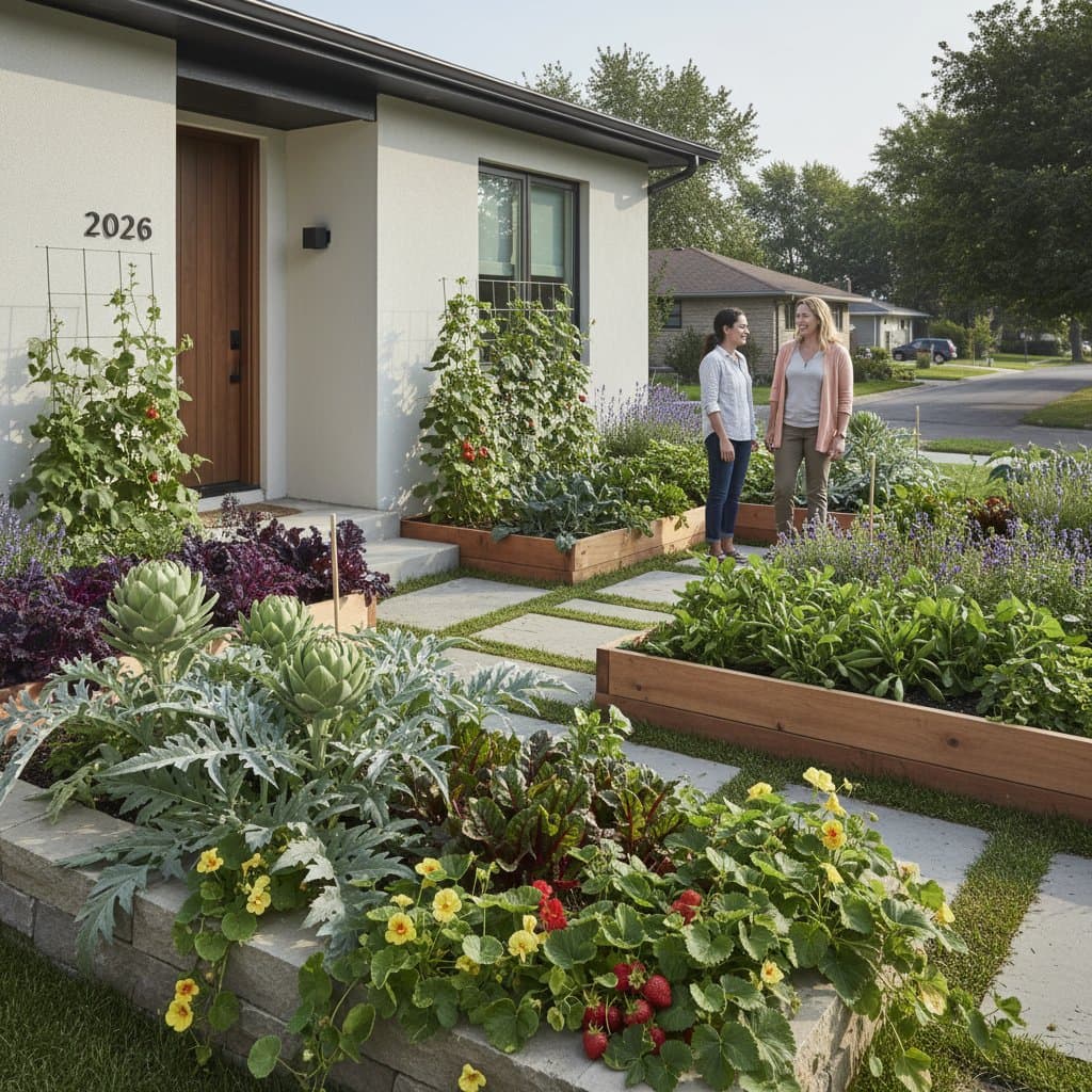 Image for HOAs Now Welcome Edible Front Yard Gardens