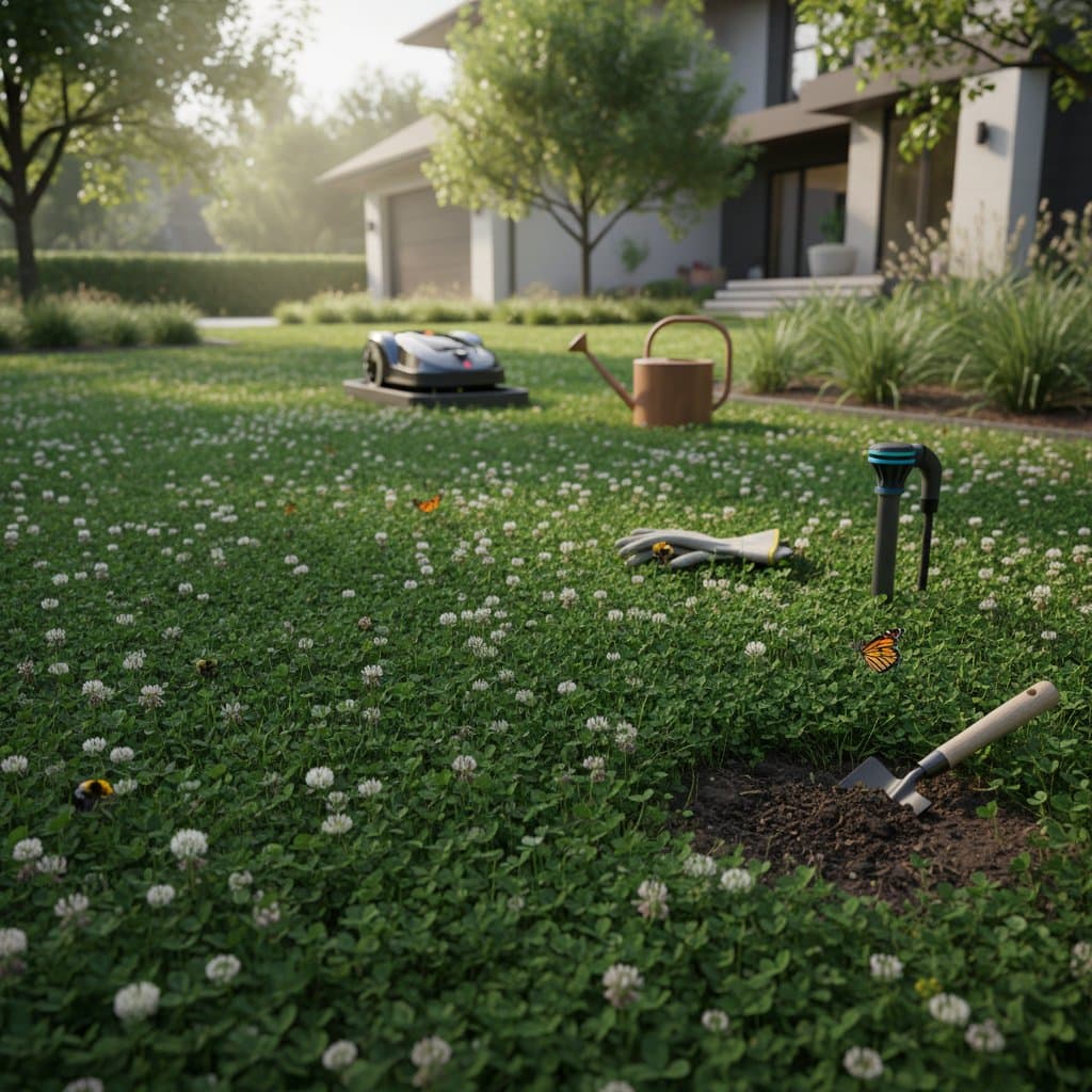 Image for Clover Lawns Cut Mowing While Feeding Your Soil