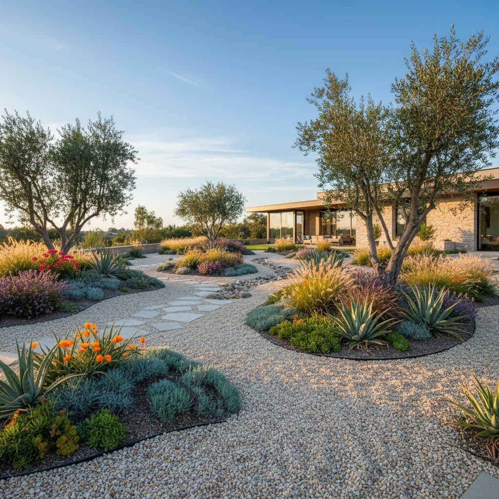 Image for Gravel Gardens Slash Water Bills 60% in California