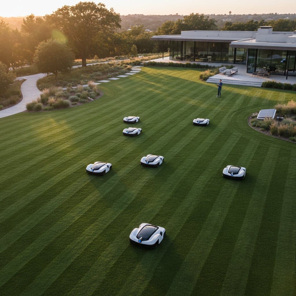 Image for Automating 2-Acre Lawn Care with Robotic Mowers