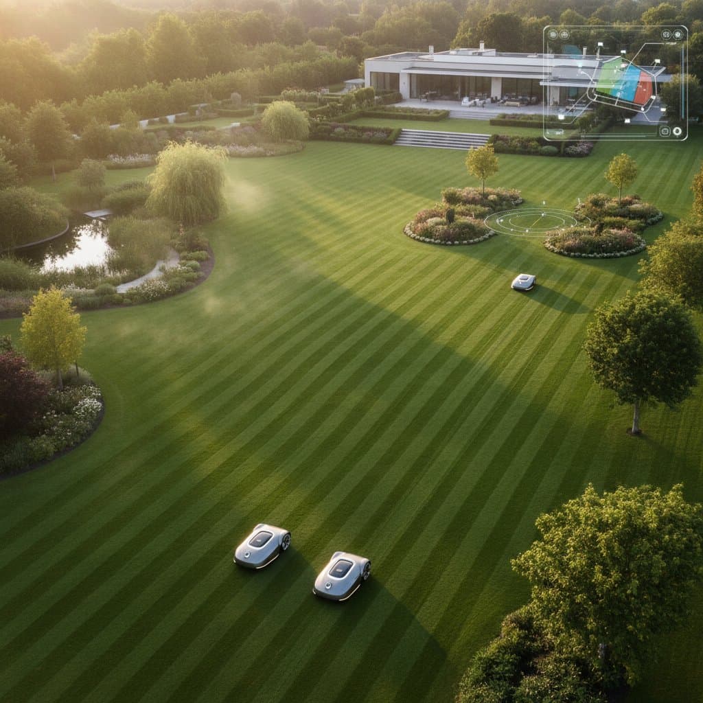 Image for Robotic Mowers Now Handle 2-Acre Lawns With Ease