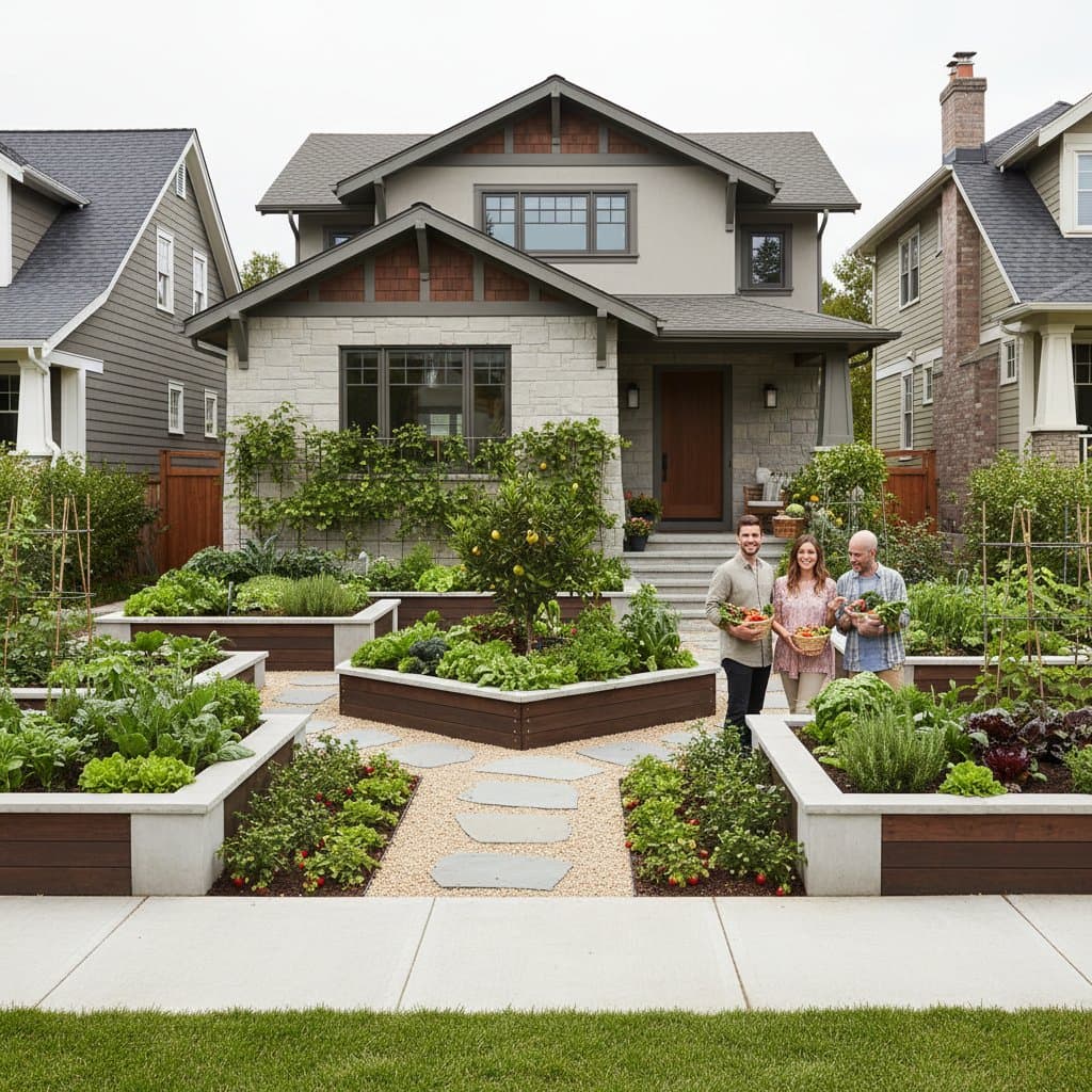 Featured image for HOAs Now Approve Edible Front Yard Gardens