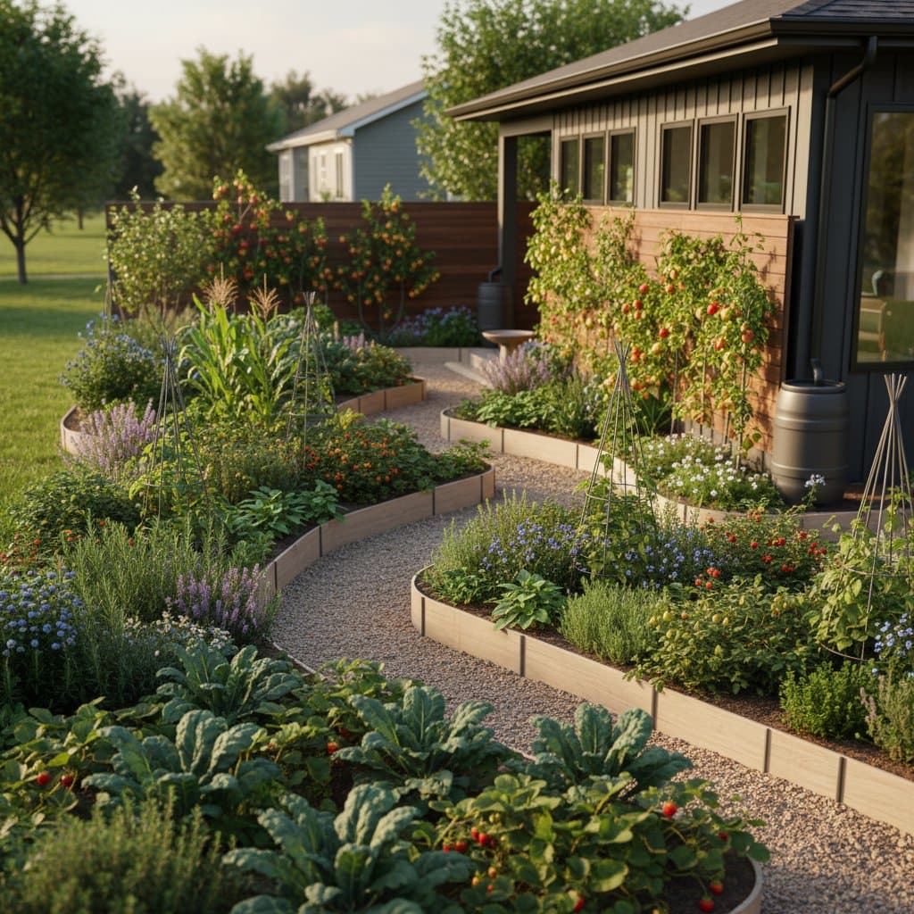 Featured image for Edible Front Yards That Replace Lawns with Food