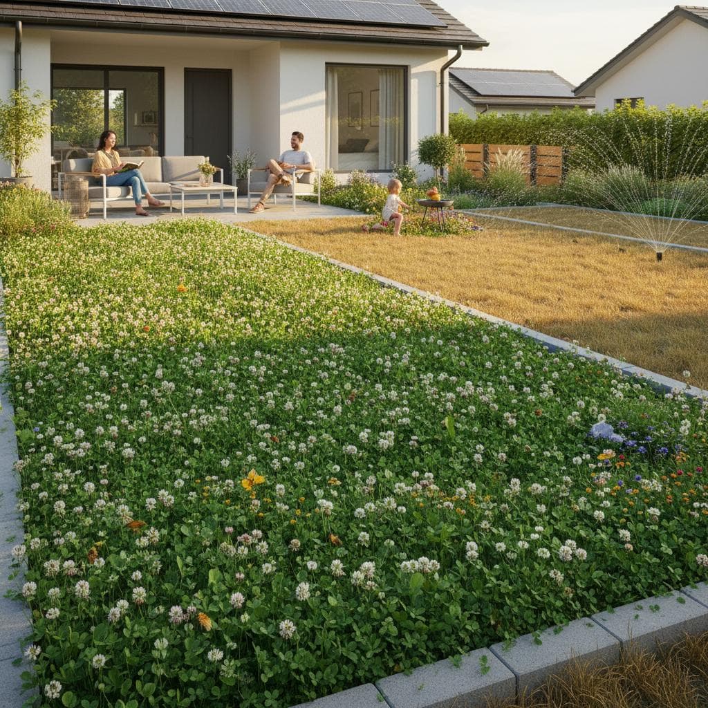 Featured image for Why Clover Lawns Stay Green When Grass Dies