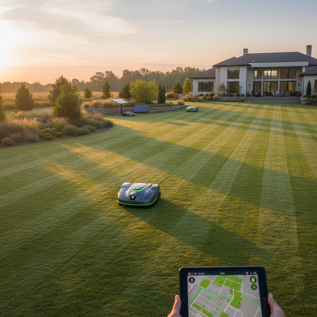 Image for Smart Mowers Now Handle 2-Acre Lawns With Ease