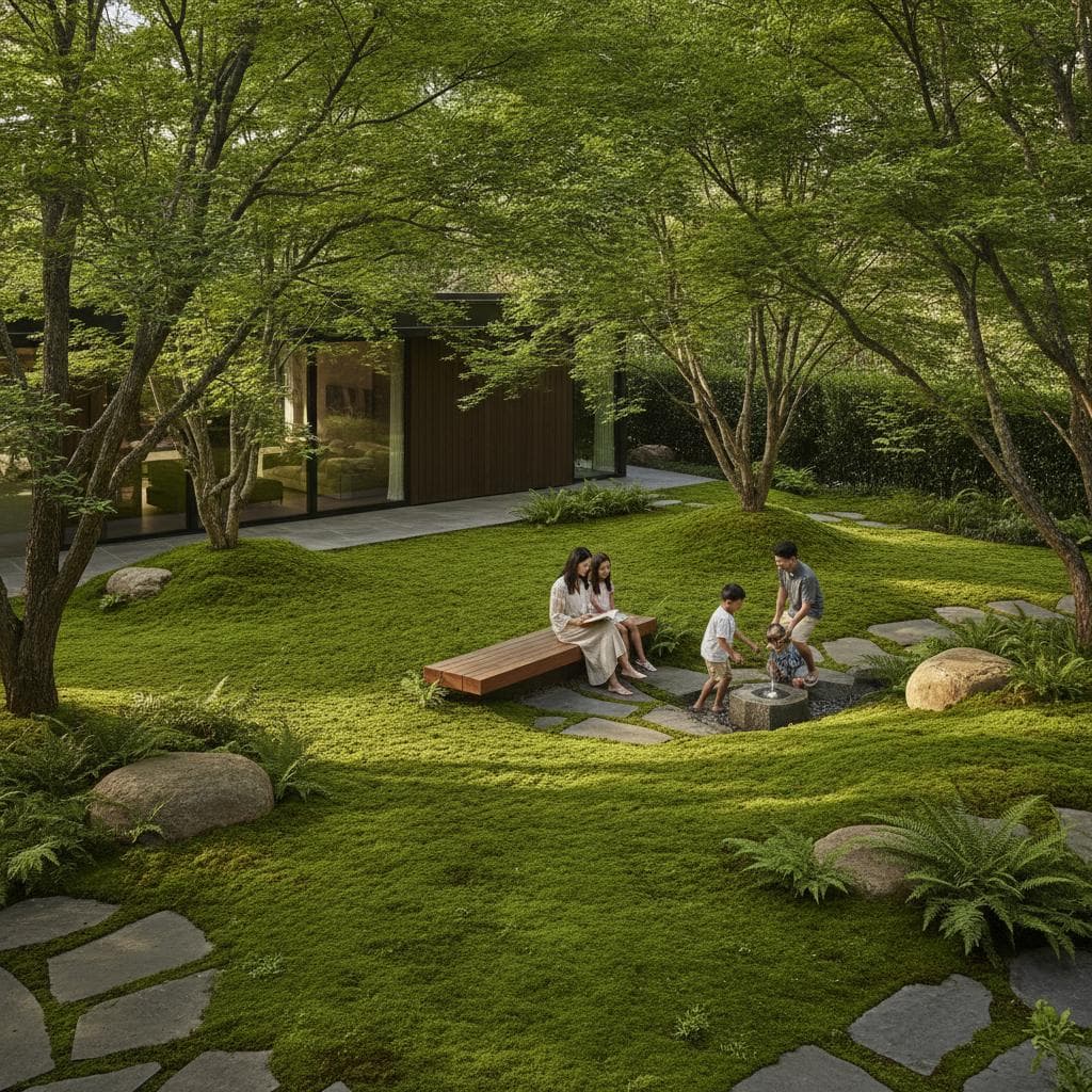 Featured image for Moss Lawns Replace Grass in Shaded Yards Without Mowing