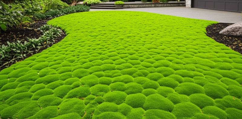 Image for Moss Lawns Need No Mowing or Watering to Stay Green
