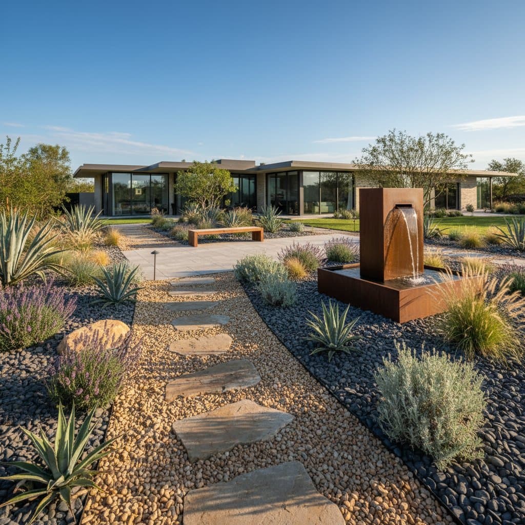 Image for Gravel Gardens Cut Water Bills While Looking Refined