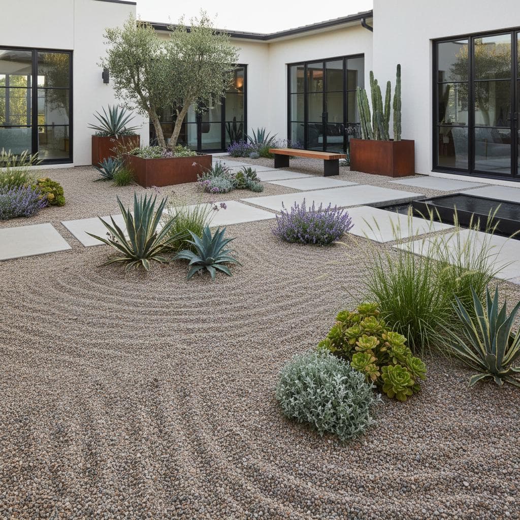 Image for Why Gravel Gardens Are Exploding in Courtyards