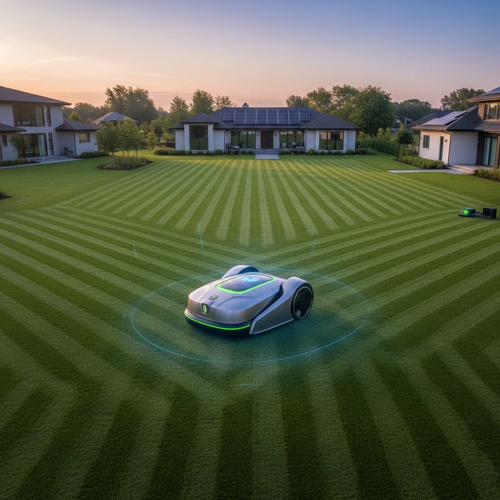 Image for Robot Mowers Now Handle Half-Acre Lawns with Precision
