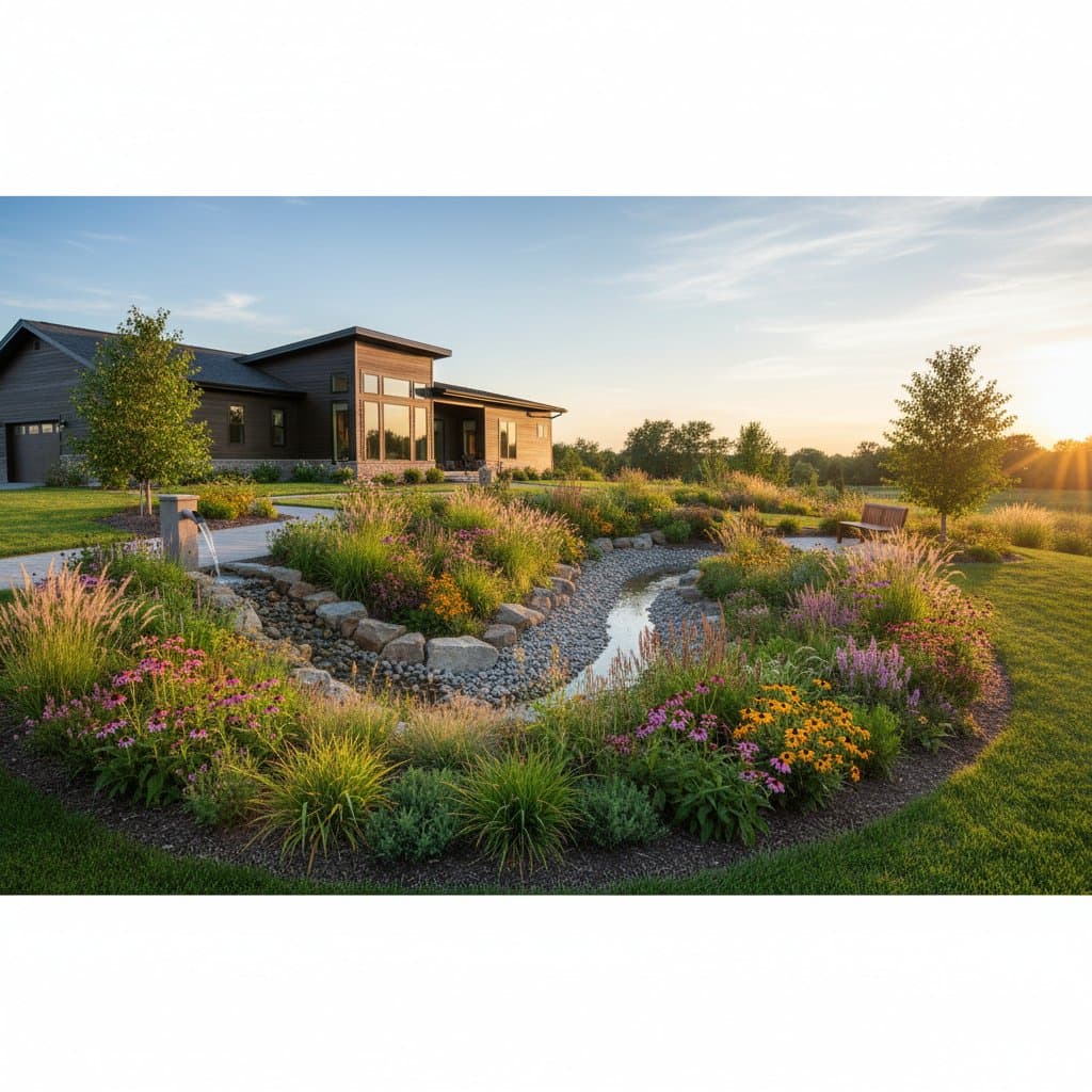 Image for Bioswales Turn Stormwater Into Garden Assets