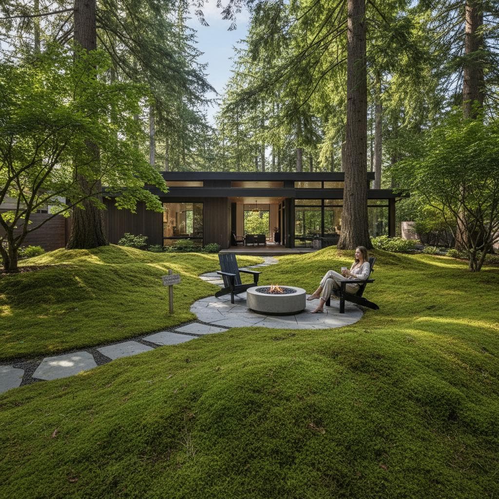 Image for Why Moss Lawns Need No Mowing or Weekly Watering