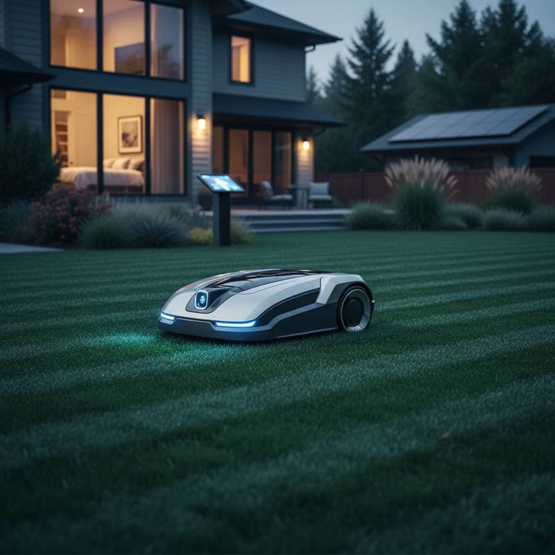 Featured image for Smart Mowers That Cut Grass While You Rest