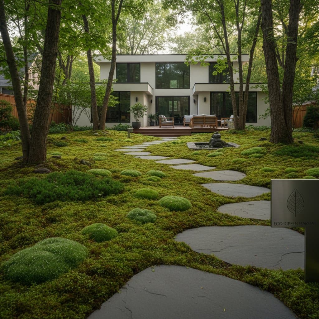Image for Moss Lawns Cut Water Bills $800 With No Mowing