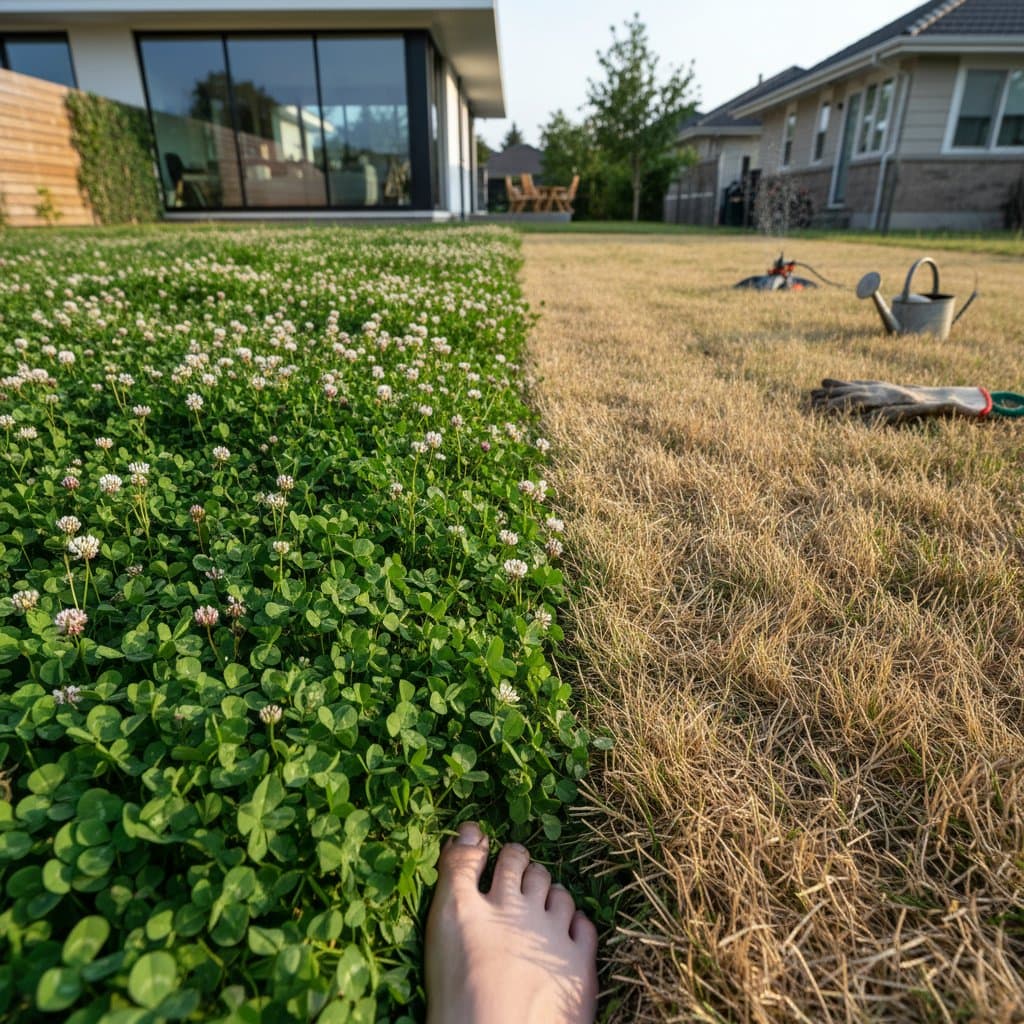 Image for Why Homeowners Are Replacing Grass with Clover Lawns