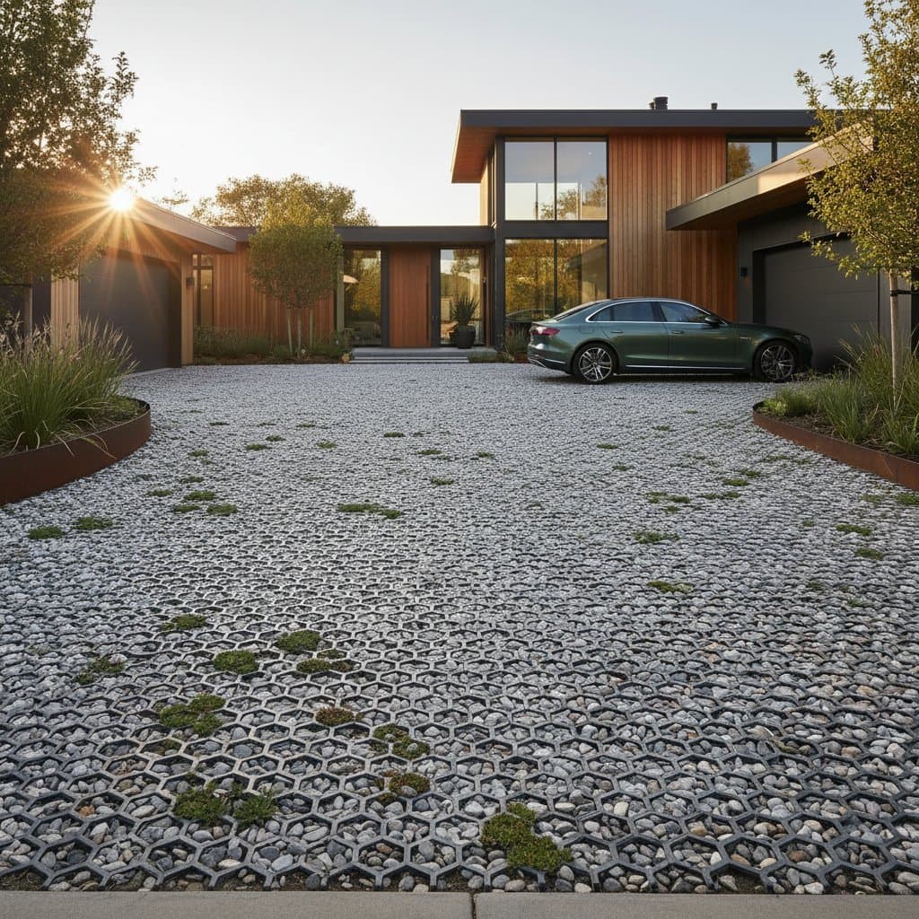 Featured image for Why Gravel Grids Are Replacing Concrete Driveways