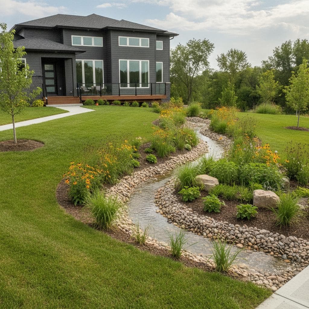 Featured image for Bioswales Turn Front Yard Runoff Into Living Filters