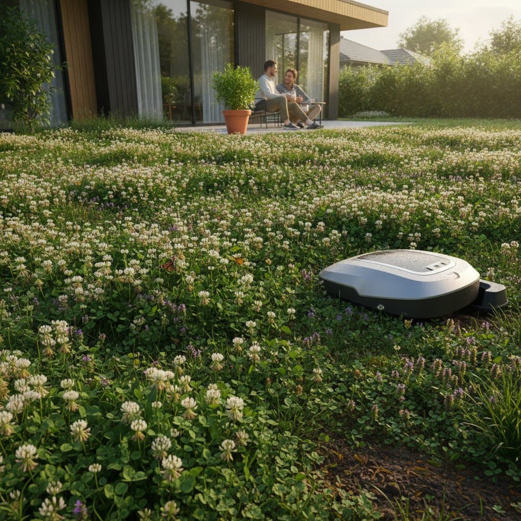 Featured image for Clover Lawns Cut Mowing While Fixing Soil Naturally